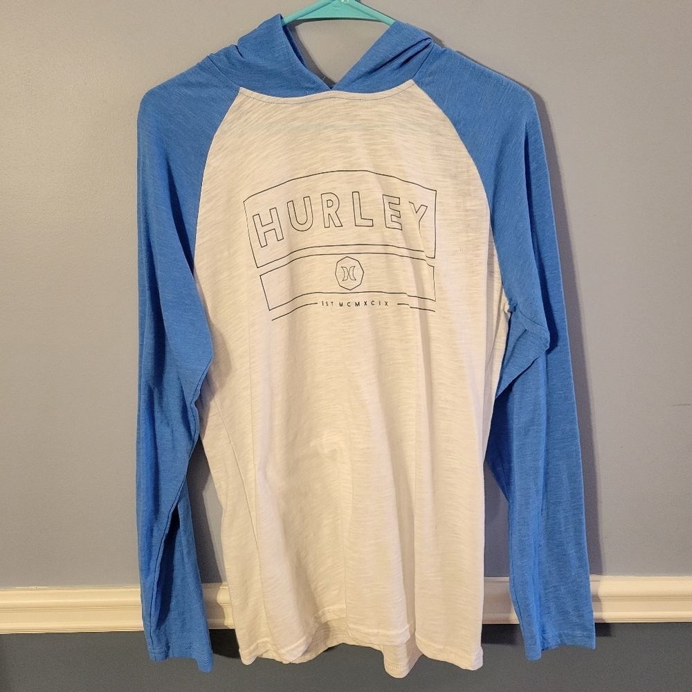 Hurley long sleeve t shirt hoodie